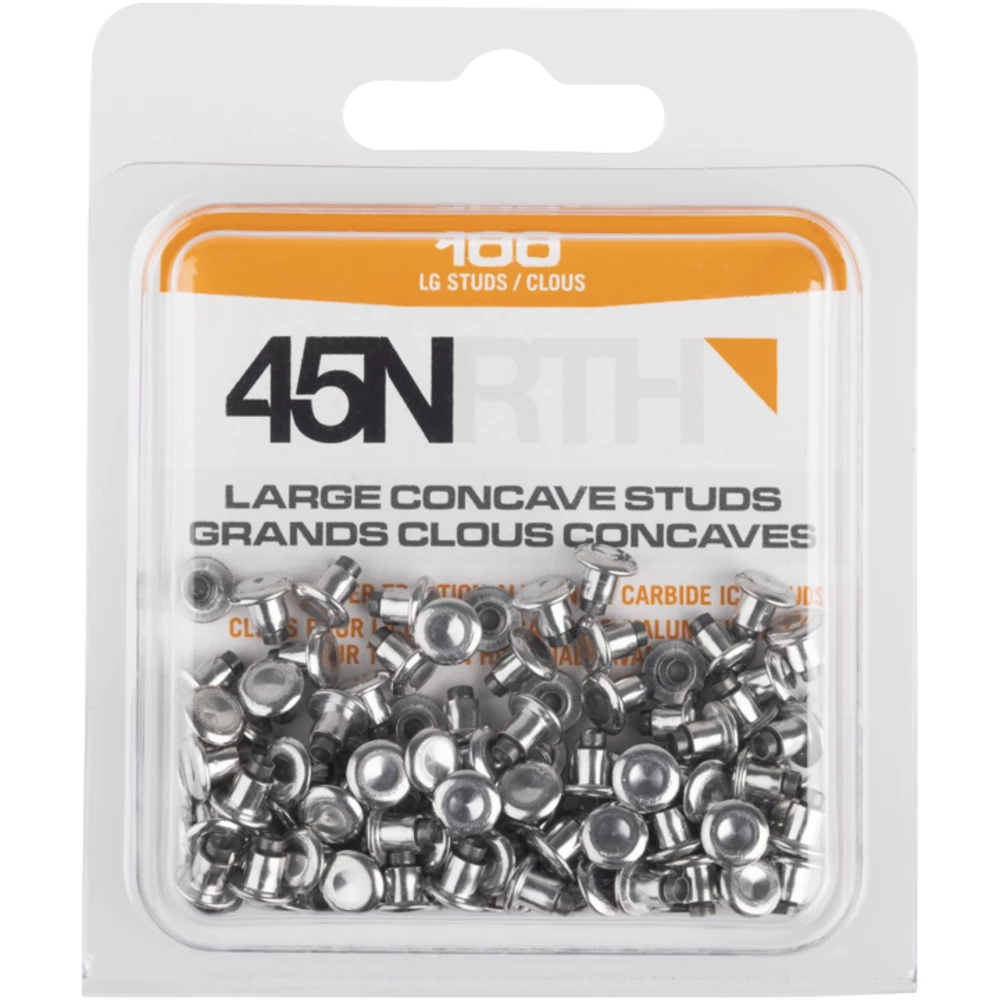 45NRTH Clous Larges Concaves Carbide D'Aluminium | Paquet De 100 2 45NRTH Clous Larges Concaves Carbide D'Aluminium | Paquet De 100 – Image 2