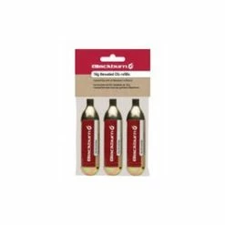 Blackburn Cartouches CO2 Filetées 16g Ensemble De 3